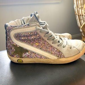 Golden goose girls slides sneakers. Authentic